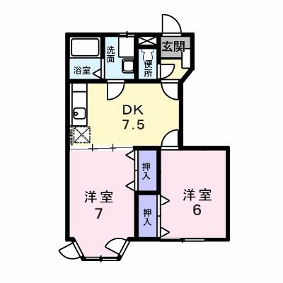 ベルグレ－ス 103【管理NO：1-010047101-01030】 ★家具家電は申し込み後に搬入します★ ★2026年08月下旬入居可能★の物件画像