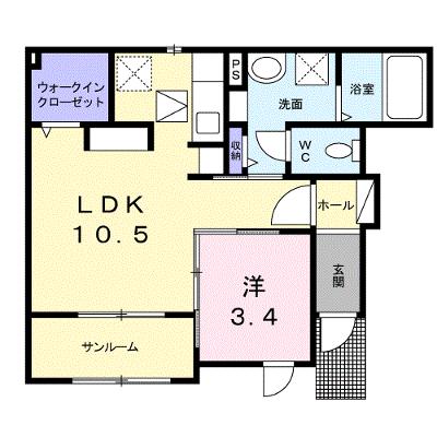 メゾン・ブリーズ　Ｎ 102【管理NO：1-022948101-01020】 ★家具家電は申し込み後に搬入します★ ★2026年08月下旬入居可能★の物件画像
