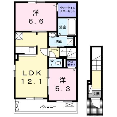 アザレア・Ｍ　Ⅱ 201【管理NO：1-023642902-02010】 ★家具家電は申し込み後に搬入します 2026年07月下旬入居可能の物件画像