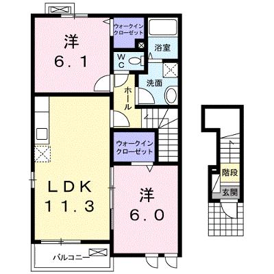 サウス高鍋 201【管理NO：1-017106001-02010】 ★家具家電は申し込み後に搬入します 2026年08月下旬入居可能の物件画像