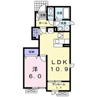 クレメントガ－デン 101【管理NO：1-017270701-01010】 ★家具家電は申し込み後に搬入します 2026年07月下旬入居可能の物件画像