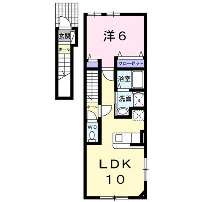 ジラソーレ栄町２ 202【管理NO：1-020916901-02020】 ★家具家電は申し込み後に搬入します 2026年08月下旬入居可能の物件画像
