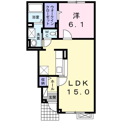 ソレアードⅠ 103【管理NO：1-019115901-01030】 ★家具家電は申し込み後に搬入します 2026年08月下旬入居可能の物件画像