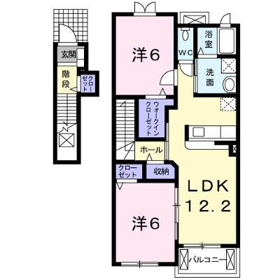 グレイス　レジデンスＫ　Ⅰ 202【管理NO：1-015387401-02020】 ★家具家電は申し込み後に搬入します★ ★2026年08月下旬入居可能★の物件画像