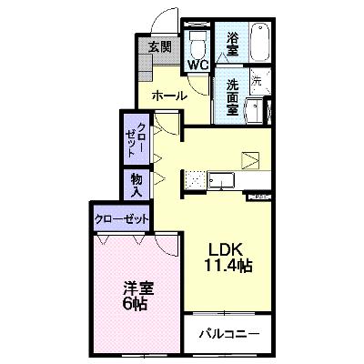 カルチェ・ド・モエ　Ｉ 102【管理NO：1-013781001-01020】 ★家具家電は申し込み後に搬入します★ ★2026年08月下旬入居可能★の物件画像