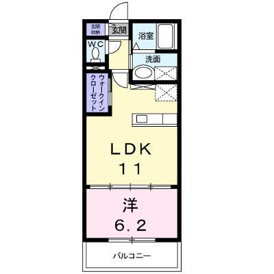 プリムローズ 203【管理NO：1-014977501-02030】 ★家具家電は申し込み後に搬入します 2026年08月下旬入居可能の物件画像