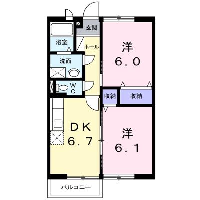 メゾンポエム 203【管理NO：1-005931401-02030】 ★家具家電は申し込み後に搬入します★ ★2026年08月下旬入居可能★の物件画像