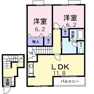 ソレアードＣ 202【管理NO：1-010392403-02020】 ★家具家電は申し込み後に搬入します 2026年08月下旬入居可能の物件画像