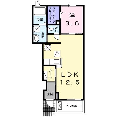 ノーブル・Ⅰ 102【管理NO：1-025331101-01020】 ★家具家電は申し込み後に搬入しますの物件画像