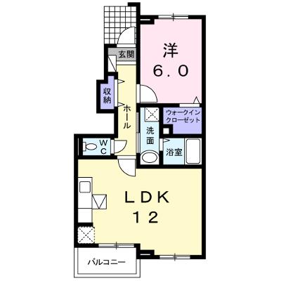 フォーリストＫ 104【管理NO：1-018055401-01040】 ★家具家電は申し込み後に搬入します 2026年08月中旬入居可能の物件画像