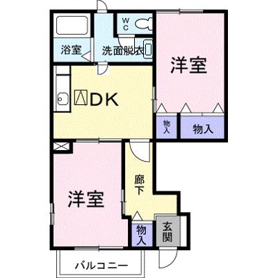 ソレアード・ホソヤ　Ｃ 101【管理NO：1-011391601-01010】 ★家具家電は申し込み後に搬入します★ ★2026年08月下旬入居可能★の物件画像