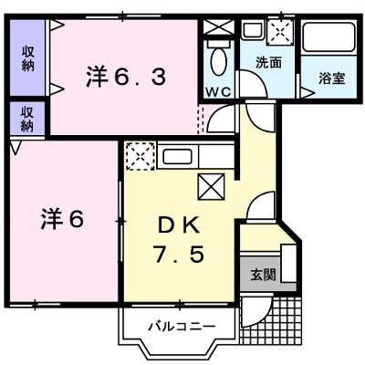 サニーフラワーヒルズⅡ 102【管理NO：1-010011801-01020】 ★家具家電は申し込み後に搬入します 2026年08月上旬入居可能の物件画像