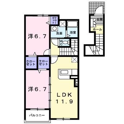 グランシエル 202【管理NO：1-015424901-02020】 ★家具家電は申し込み後に搬入します 2026年08月上旬入居可能の物件画像