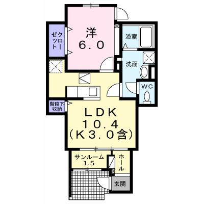 メゾン　ド　カルム 103【管理NO：1-025231201-01030】 ★家具家電は申し込み後に搬入します 2026年08月下旬入居可能の物件画像