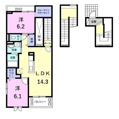 グランデ　イースト 303【管理NO：1-020439001-03030】 ★家具家電は申し込み後に搬入します 2026年09月上旬入居可能の物件画像