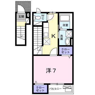 ブルーハーベストⅡ 202【管理NO：1-026124402-02020】 ★家具家電は申し込み後に搬入します 2026年09月上旬入居可能の物件画像