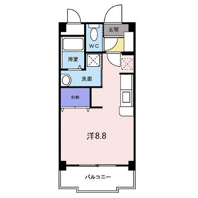 第２和光ヒルズ 404【管理NO：1-012855801-04040】 ★家具家電は申し込み後に搬入します★ ★2026年11月上旬入居可能★の物件画像