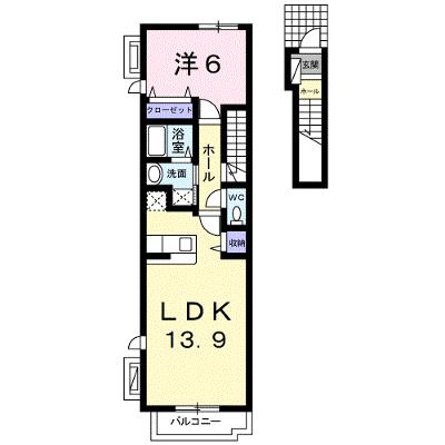 かいがん 206【管理NO：1-016326101-02050】 ★家具家電は申し込み後に搬入します★ ★2026年08月下旬入居可能★の物件画像