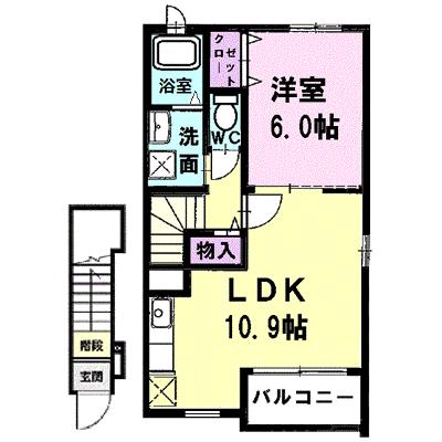 サンフラワー 203【管理NO：1-017914401-02030】 ★家具家電は申し込み後に搬入します★の物件画像