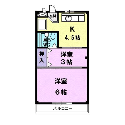 フェイマス師勝 201【管理NO：1-003983401-02010】 ★家具家電は申し込み後に搬入します★ ★2026年08月下旬入居可能★の物件画像