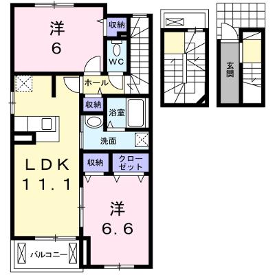 シャイニー 305【管理NO：1-021856401-03040】 ★家具家電は申し込み後に搬入します★の物件画像