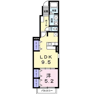 リヴェール 101【管理NO：1-020739601-01010】 ★家具家電は申し込み後に搬入します 2026年08月下旬入居可能の物件画像