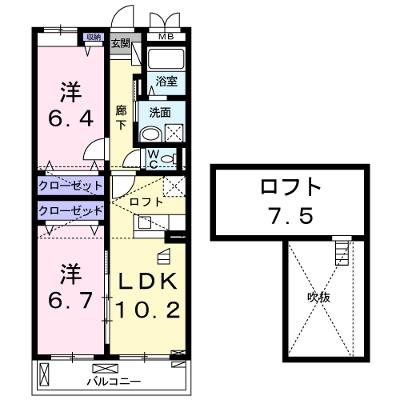 Ｒｉｒｉａ　Ⅶ６ 303【管理NO：1-021621901-03030】 ★家具家電は申し込み後に搬入します★ ★2026年09月上旬入居可能★の物件画像