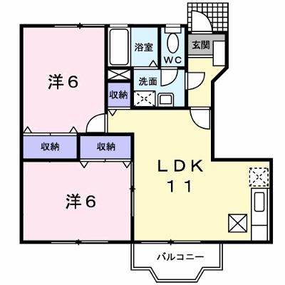 フロレスタⅢ 102【管理NO：1-010694201-01020】 ★家具家電は申し込み後に搬入します 2026年08月下旬入居可能の物件画像