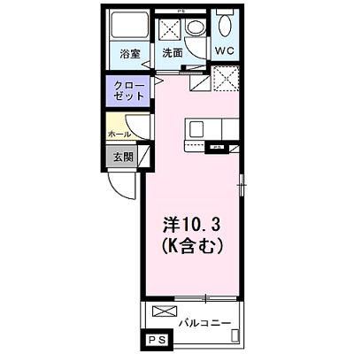 リベルテ祥豊 302【管理NO：1-026908401-03020】 ★家具家電は申し込み後に搬入します 2026年08月下旬入居可能の物件画像