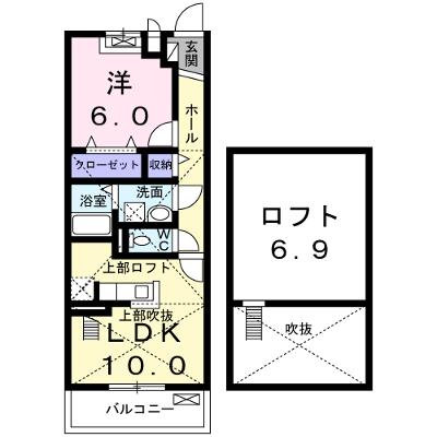 ドエル・ボーリウム 302【管理NO：1-021124301-03020】 ★家具家電は申し込み後に搬入します 2026年08月下旬入居可能の物件画像