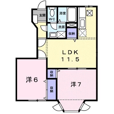 メイプルコートΙ 102【管理NO：1-007324401-01020】 ★家具家電は申し込み後に搬入します 2026年08月上旬入居可能の物件画像