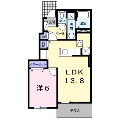 メゾン　ウ－ル－ズ 102【管理NO：1-019182401-01020】 ★家具家電は申し込み後に搬入します 2026年08月下旬入居可能の物件画像