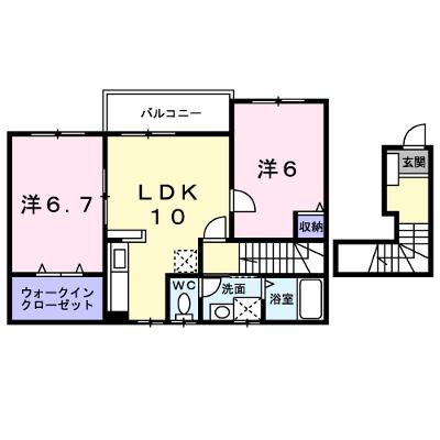 ディアレスト 203【管理NO：1-013578701-02030】 ★家具家電は申し込み後に搬入します 2026年08月中旬入居可能の物件画像