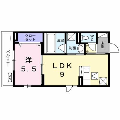 アルバ　八尾 103【管理NO：1-025972801-01030】 ★家具家電は申し込み後に搬入します 2026年08月下旬入居可能の物件画像