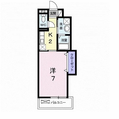 シャンテ・フルール 202【管理NO：1-014874601-02020】 ★家具家電は申し込み後に搬入します 2026年08月上旬入居可能の物件画像