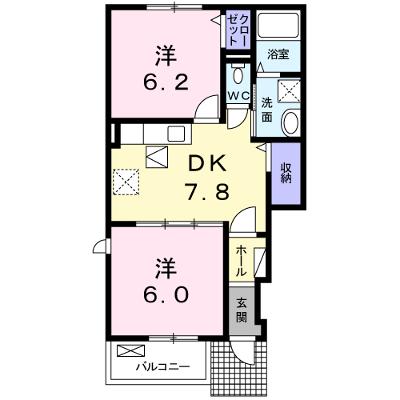 ルークス　勇峰Ｄ 101【管理NO：1-017502501-01010】 ★家具家電は申し込み後に搬入します 2026年08月下旬入居可能の物件画像