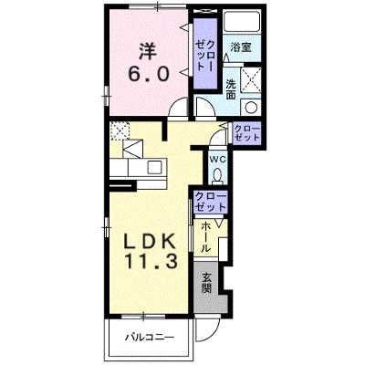 ブリーゼ 101【管理NO：1-016543301-01010】 ★家具家電は申し込み後に搬入します 2026年07月下旬入居可能の物件画像