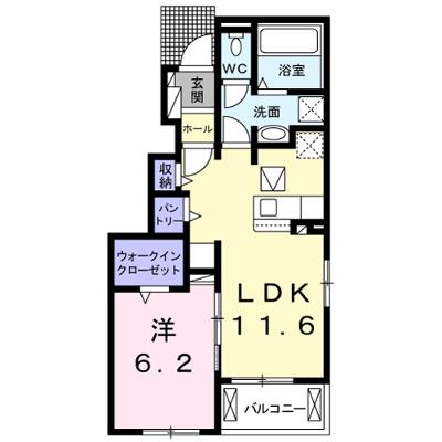 フェリーチェＭＫ　Ⅲ 101【管理NO：1-025041601-01010】 ★家具家電は申し込み後に搬入します★の物件画像