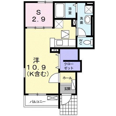 フェリーチェルーナ 101【管理NO：1-015183601-01010】 ★家具家電は申し込み後に搬入します 2026年08月下旬入居可能の物件画像