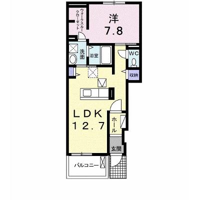 ドリームサイド光　Ⅱ 103【管理NO：1-023526502-01030】 ★家具家電は申し込み後に搬入します 2026年08月下旬入居可能の物件画像