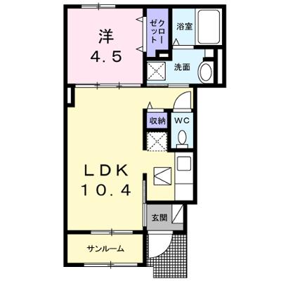 ステラ玉湯 102【管理NO：1-024864401-01020】 ★家具家電は申し込み後に搬入します 2026年08月上旬入居可能の物件画像