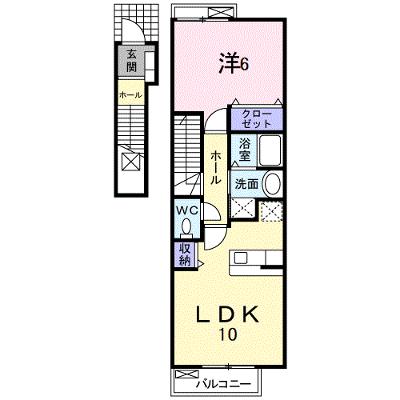 フルーブ・レゾネートＢ 202【管理NO：1-014022902-02020】 ★家具家電は申し込み後に搬入します★の物件画像