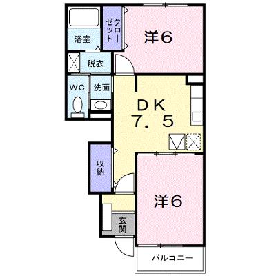 オアシス大内Ⅱ 104【管理NO：1-013737102-01040】 ★家具家電は申し込み後に搬入します 2026年08月下旬入居可能の物件画像