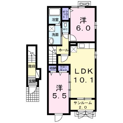 セレノ 202【管理NO：1-017544901-02020】 ★家具家電は申し込み後に搬入します 2026年08月下旬入居可能の物件画像