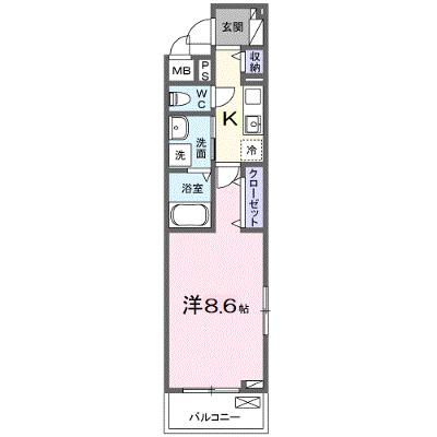 サニー・ブライト　大門 301【管理NO：1-027737501-03010】 ★家具家電は申し込み後に搬入します 2026年08月下旬入居可能の物件画像