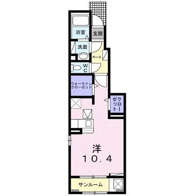 ひふみのふ 104【管理NO：1-025478101-01040】 ★家具家電は申し込み後に搬入します★の物件画像