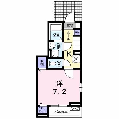 パークサイド仲田 101【管理NO：1-023650101-01010】 ★家具家電は申し込み後に搬入します★ ★2026年10月中旬入居可能★の物件画像
