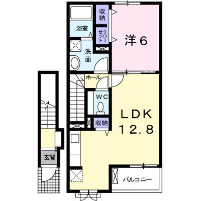 ラ・クレール・メゾン 203【管理NO：1-021562901-02030】 ★家具家電は申し込み後に搬入します★の物件画像