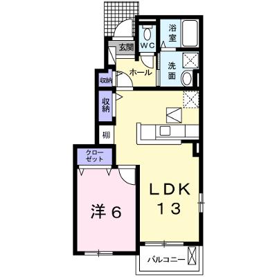ラッフィナート・リアンＢ 101【管理NO：1-020441402-01010】 ★家具家電は申し込み後に搬入します★の物件画像