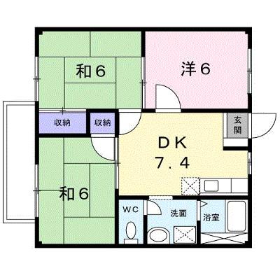 ハイツリバーサイド 203【管理NO：1-002626001-02030】 ★家具家電は申し込み後に搬入します 2026年08月下旬入居可能の物件画像